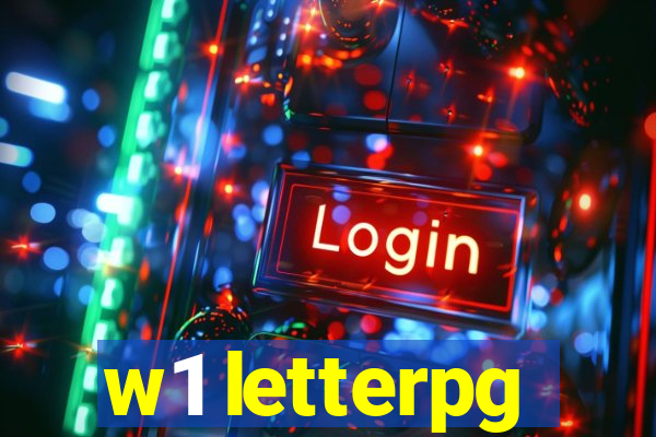 w1 letterpg